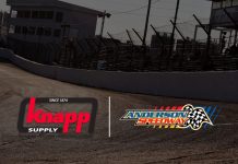 Knapp Supply Continues Partnership with Anderson Speedway, Named Sponsor of the Ford Division