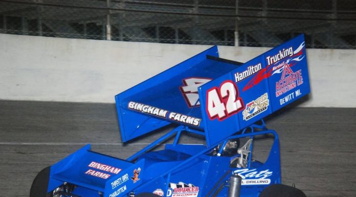 Winged Sprint Cars Return to Anderson Speedway on Sherwin-Williams Night at the Races