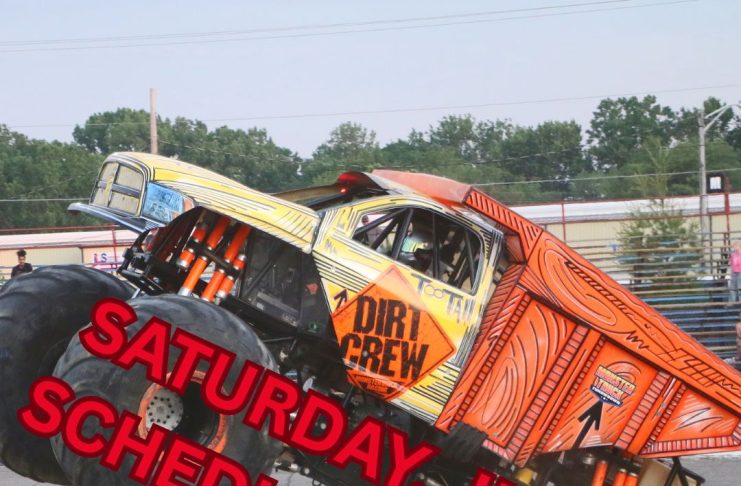 Schedule Updated for Saturday’s Monster Truck Throwdown at Anderson Speedway