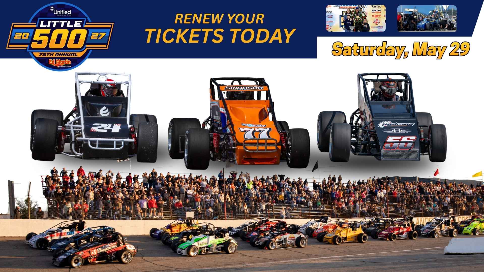 Support Tickrt Form Little 500 Ticket Renewals - Anderson, Indiana Speedway